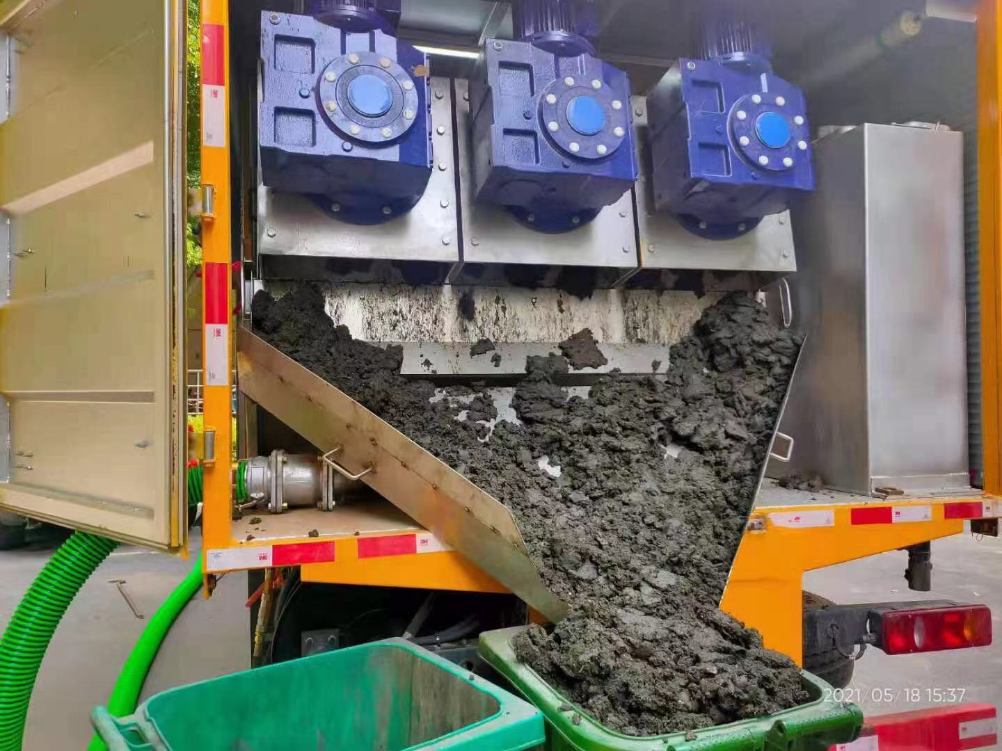 宜州化粪池清掏城市维护站-泥浆净化干湿分离处理